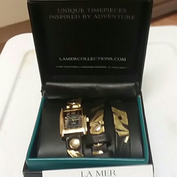 Like NEW La Mer Collections braclet watch - Picture 2 of 2